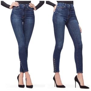 Good American Good waist high rise skinny jeans